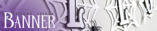Halloween Spider Banner