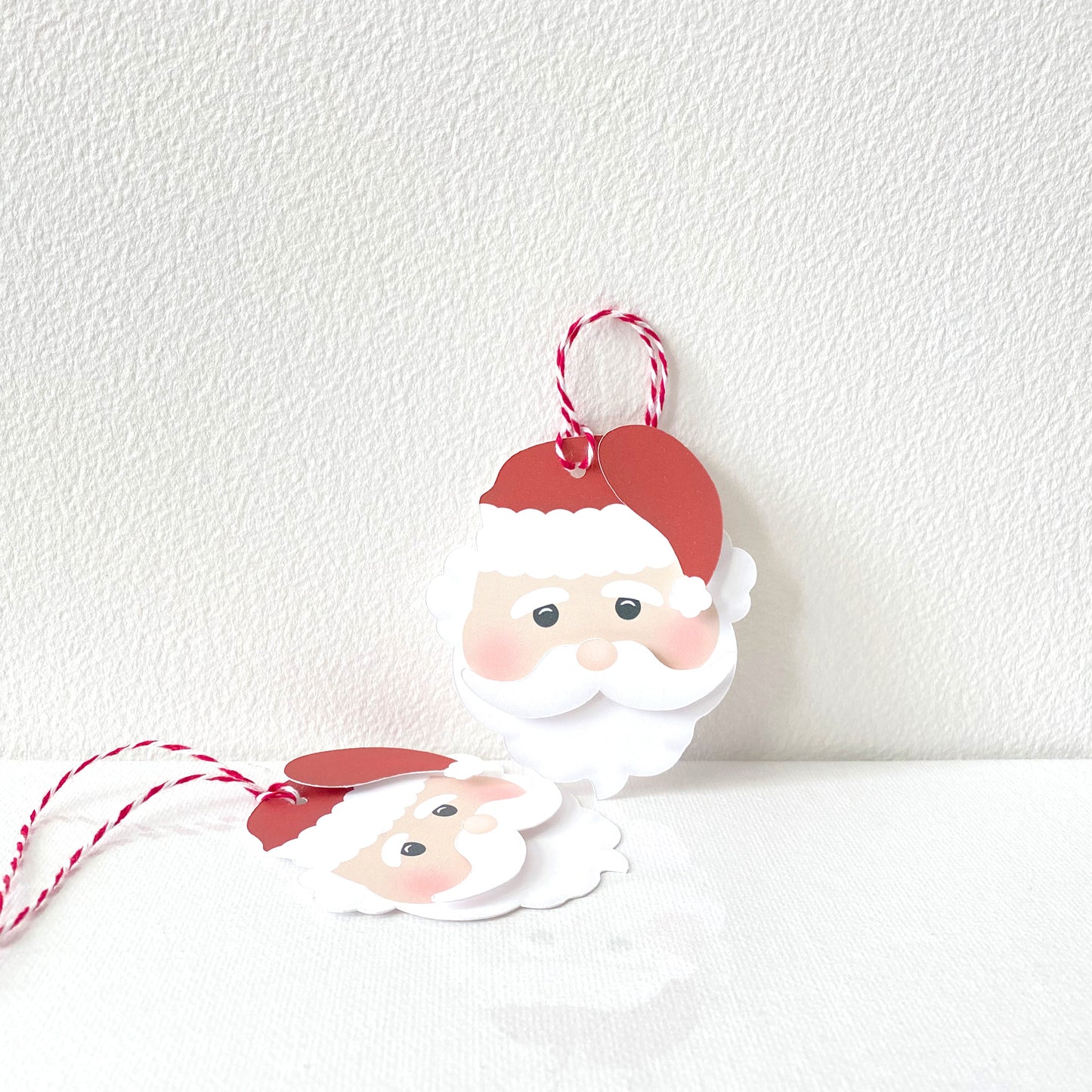 Santa Claus Gift Tags Set