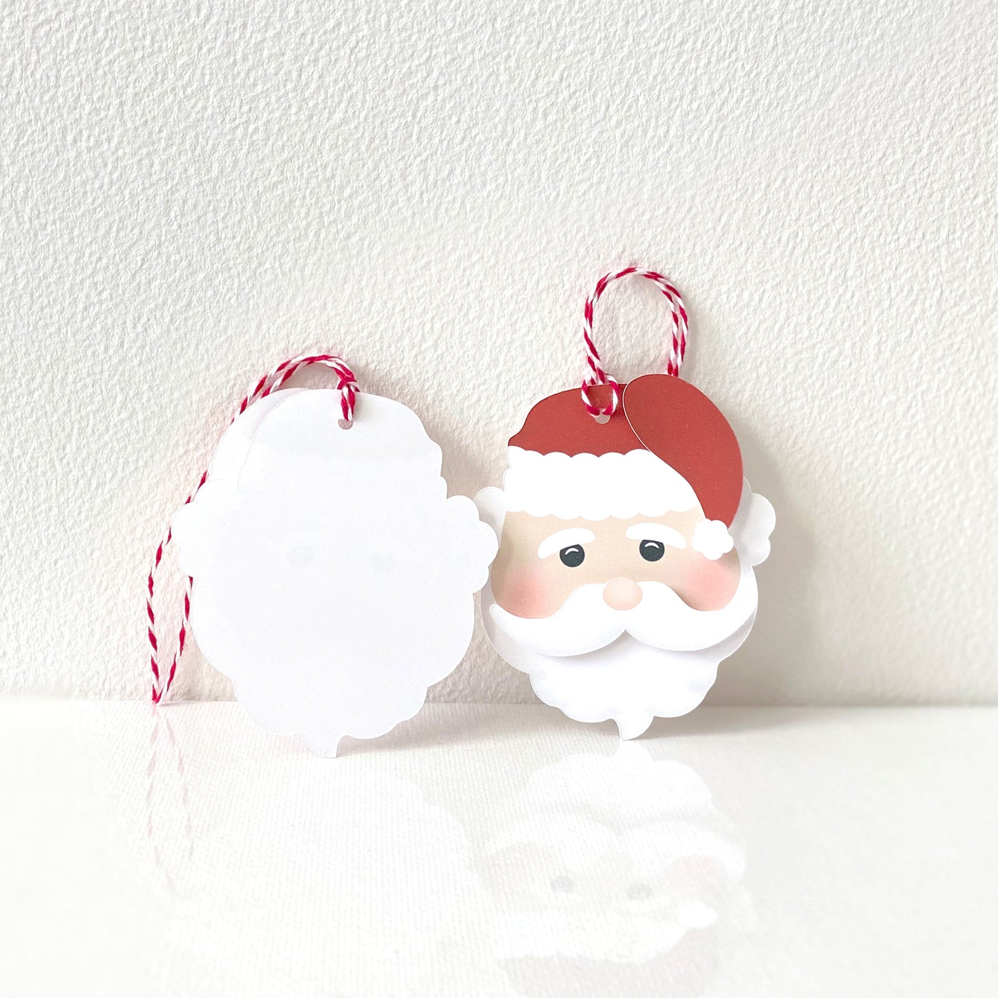 Santa Claus Gift Tags Set
