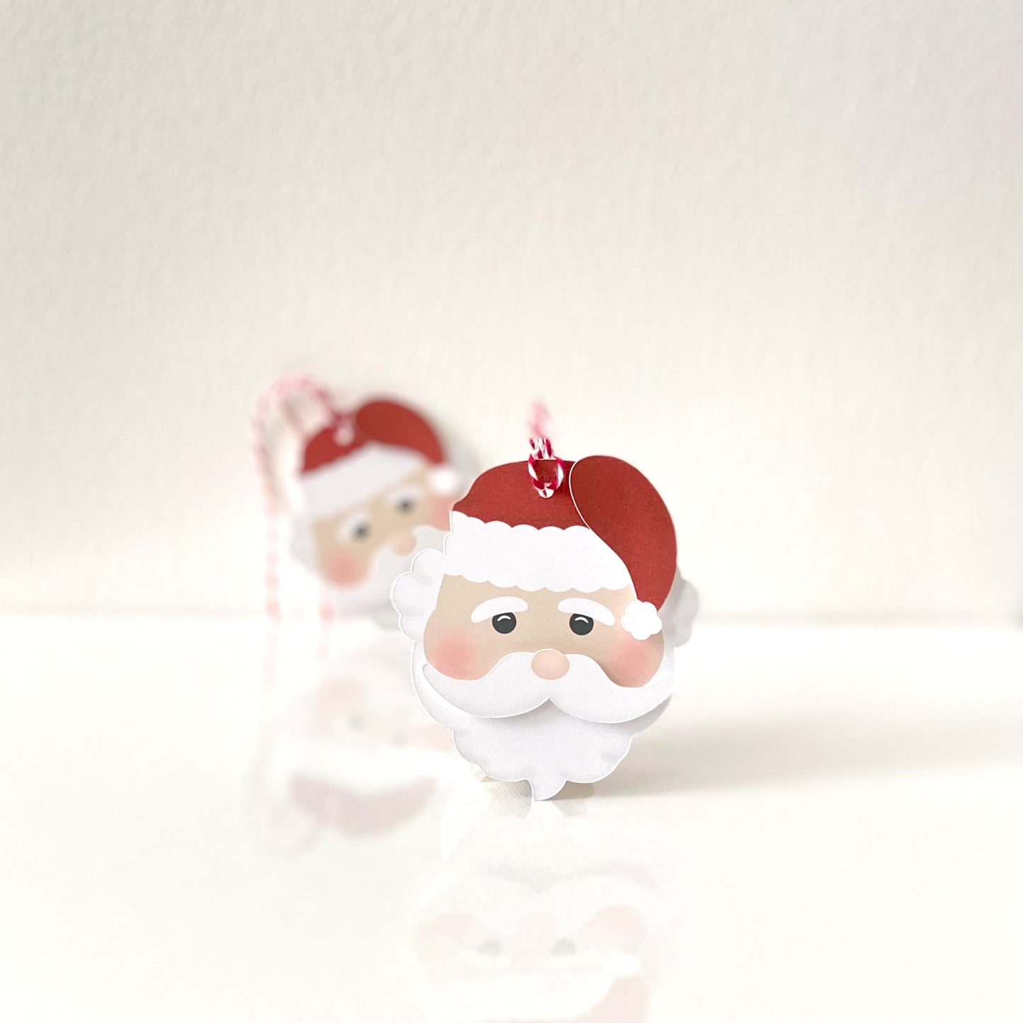 Santa Claus Gift Tags Set