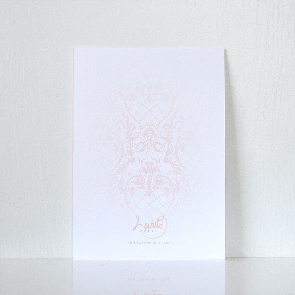 Lace Communion Invitation