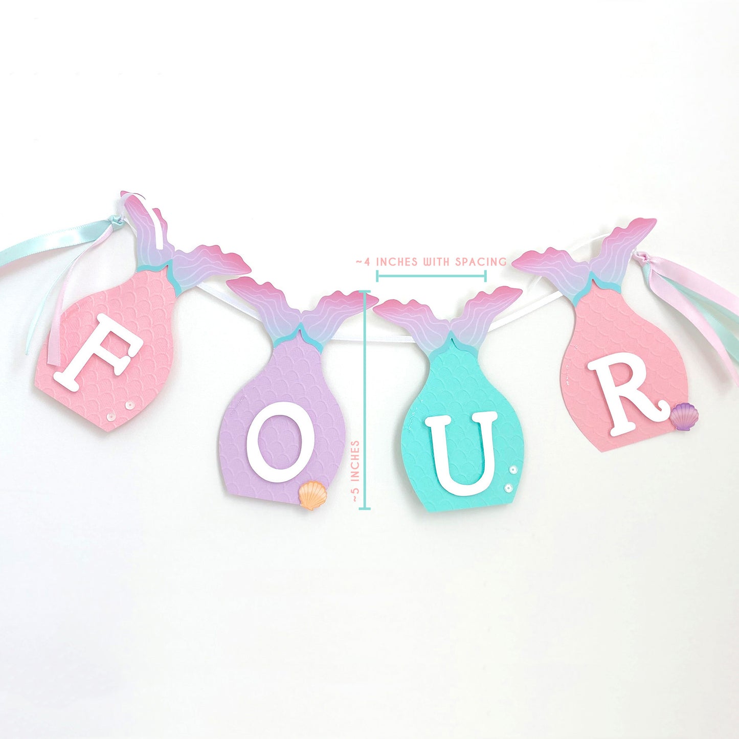 Mermaid Birthday Party Banner