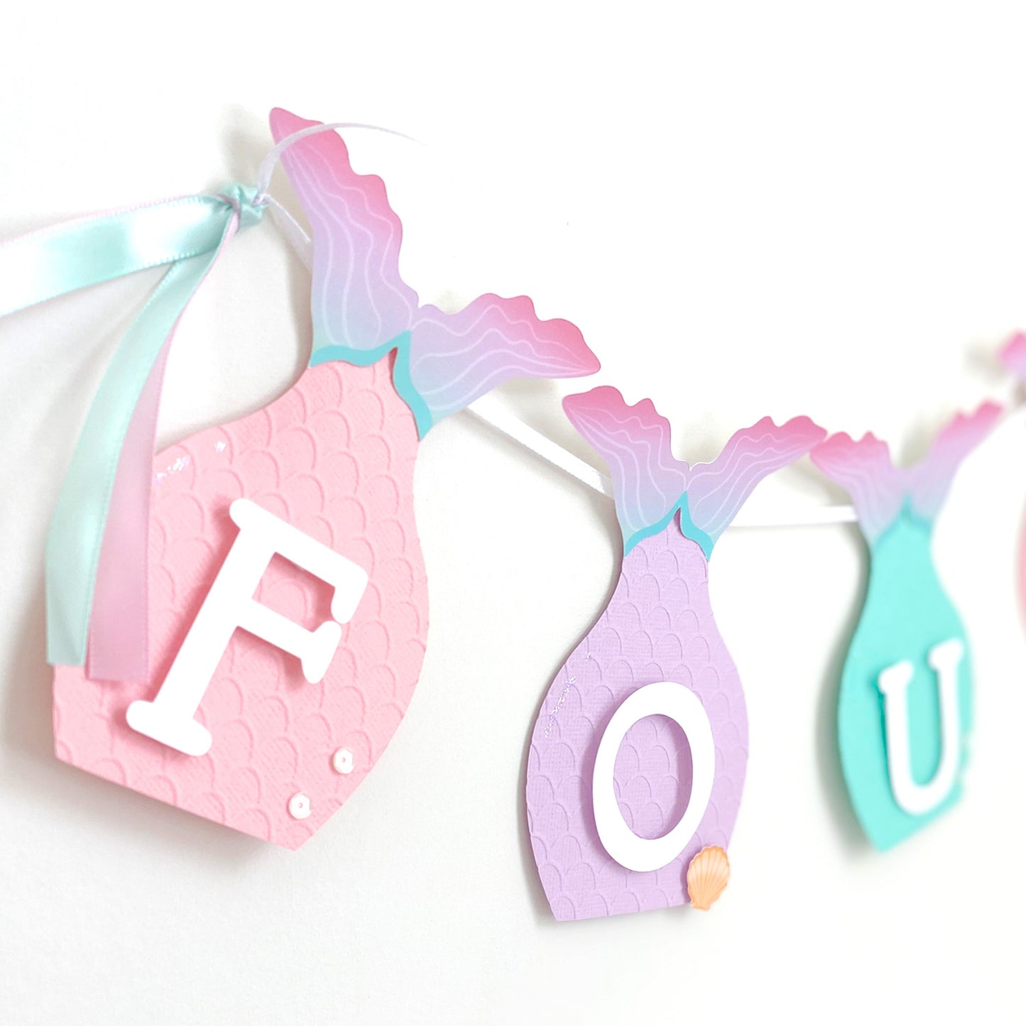 Mermaid Birthday Party Banner