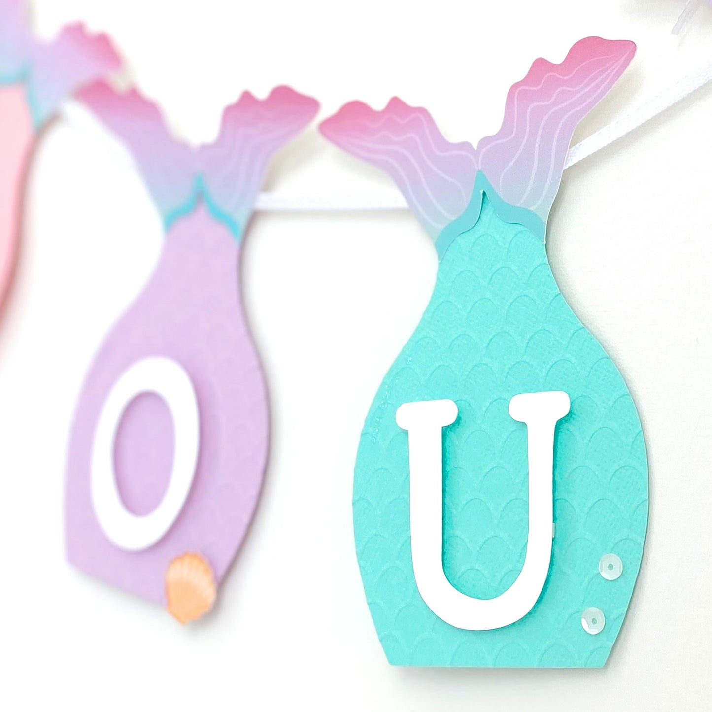 Mermaid Birthday Party Banner