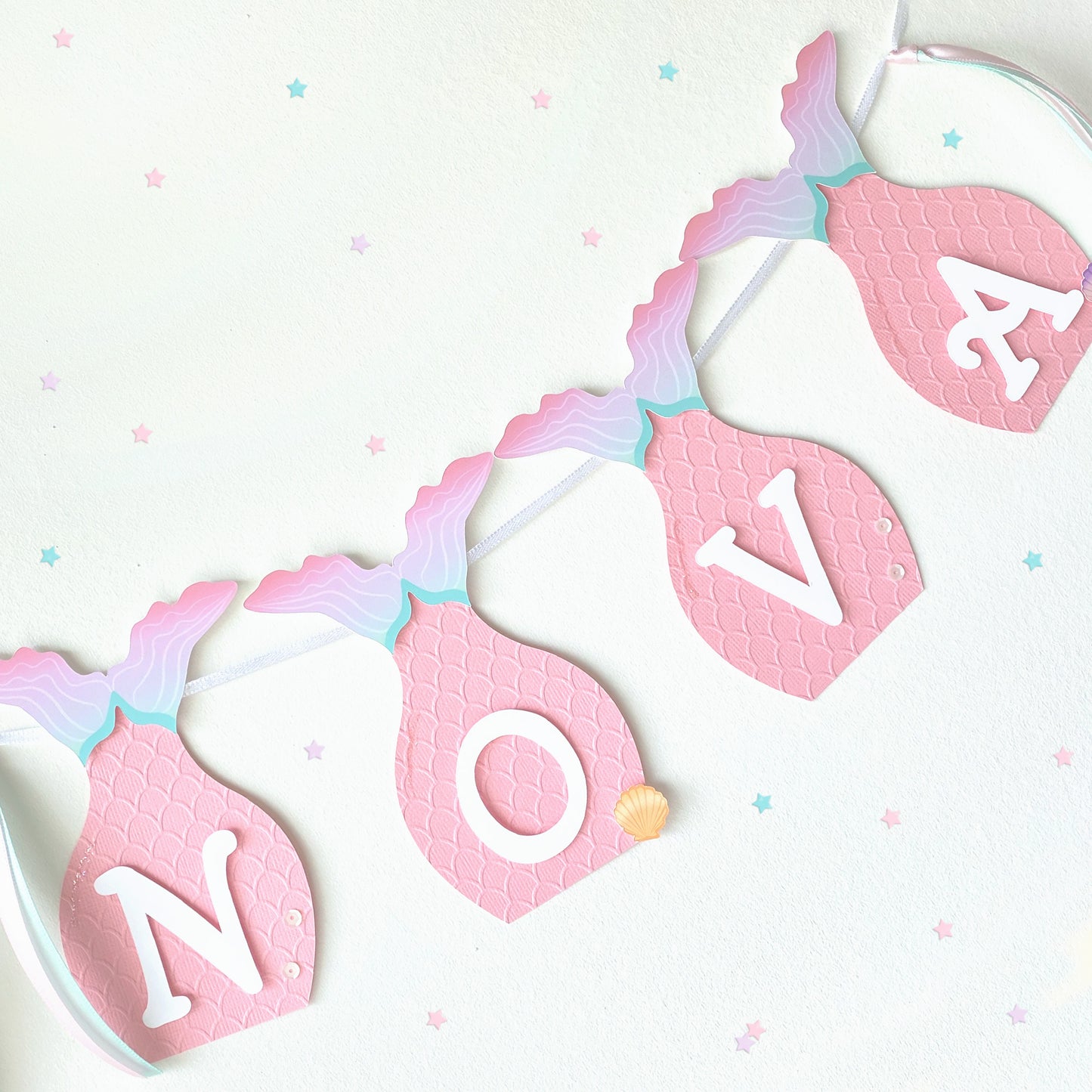 Mermaid Birthday Party Banner