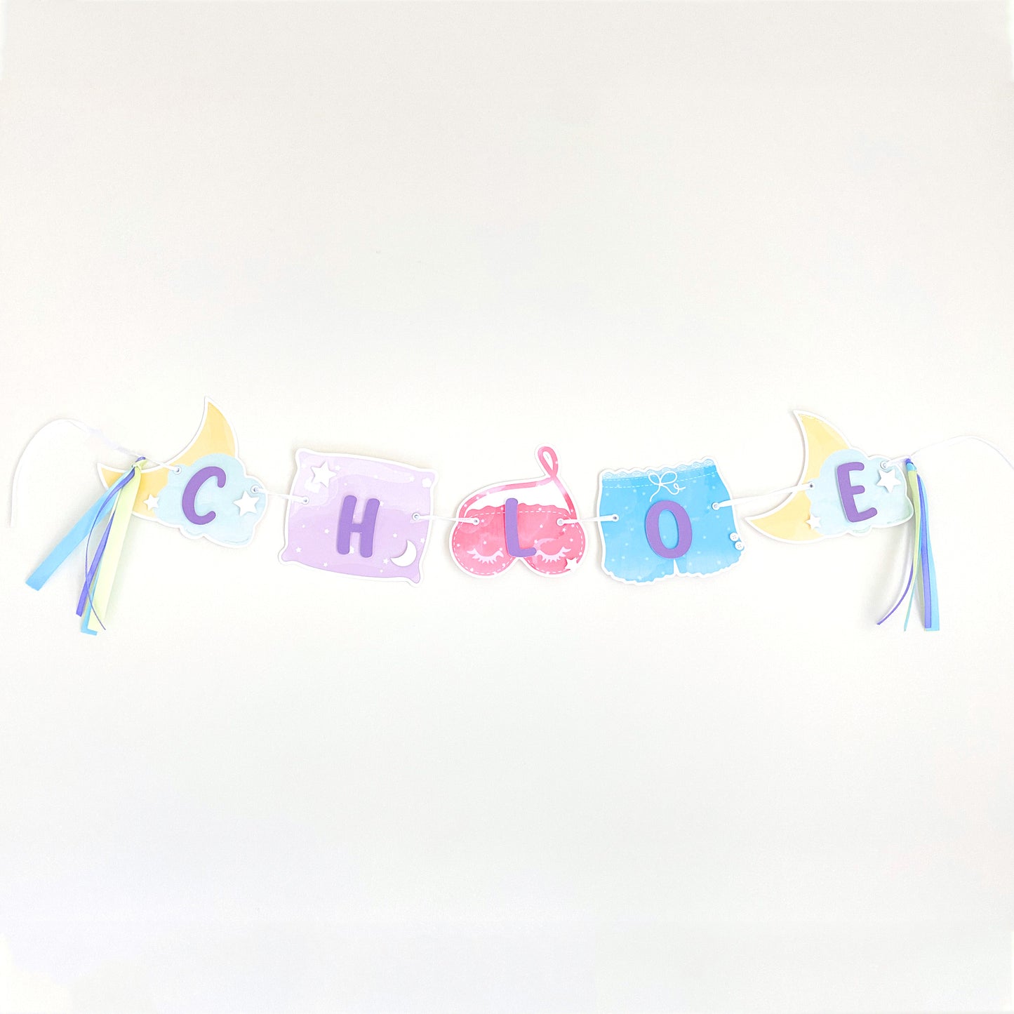 Pajama Party Birthday Banner