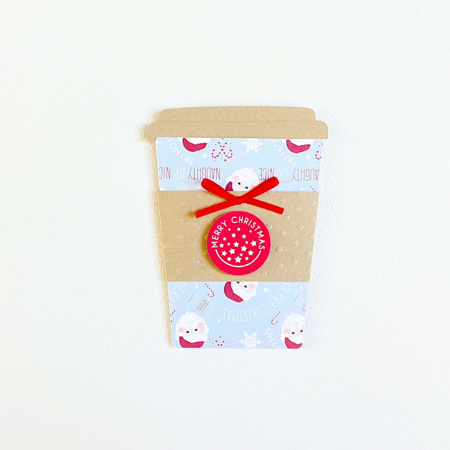 Holiday & Christmas Coffee Gift Card Holder