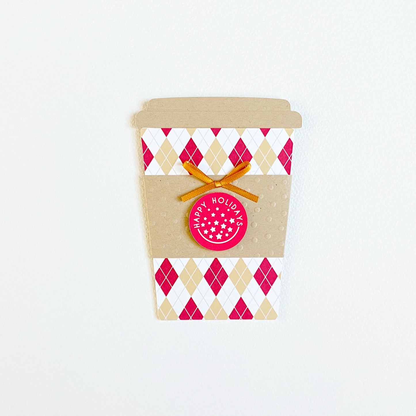 Holiday & Christmas Coffee Gift Card Holder