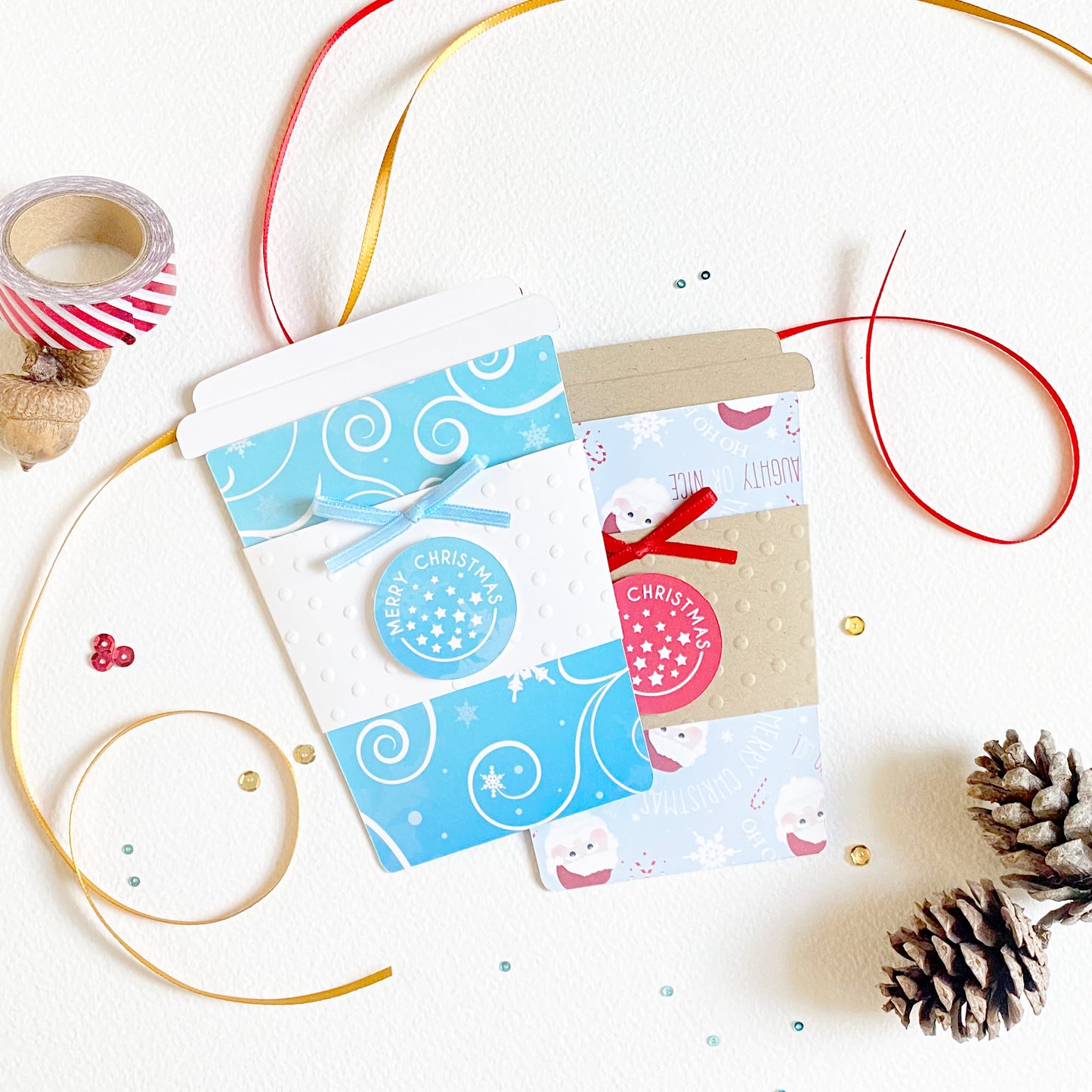 Holiday & Christmas Coffee Gift Card Holder