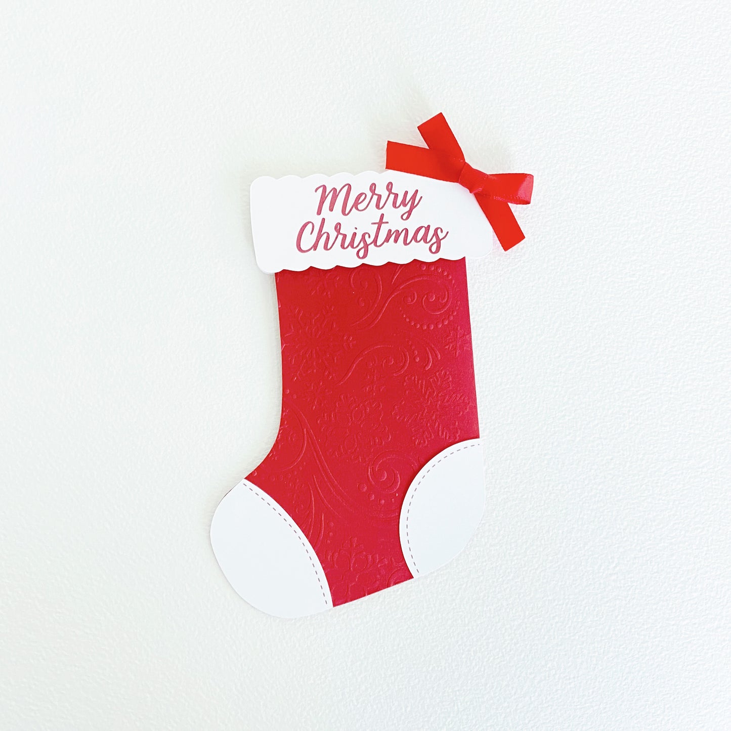 Christmas Stocking Holiday Gift Card Holder