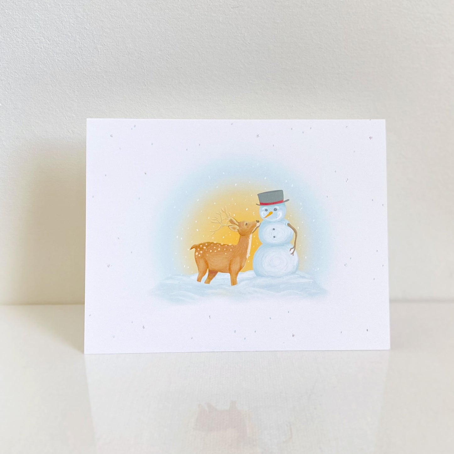 Snowy Friends Christmas Holiday Greeting Cards