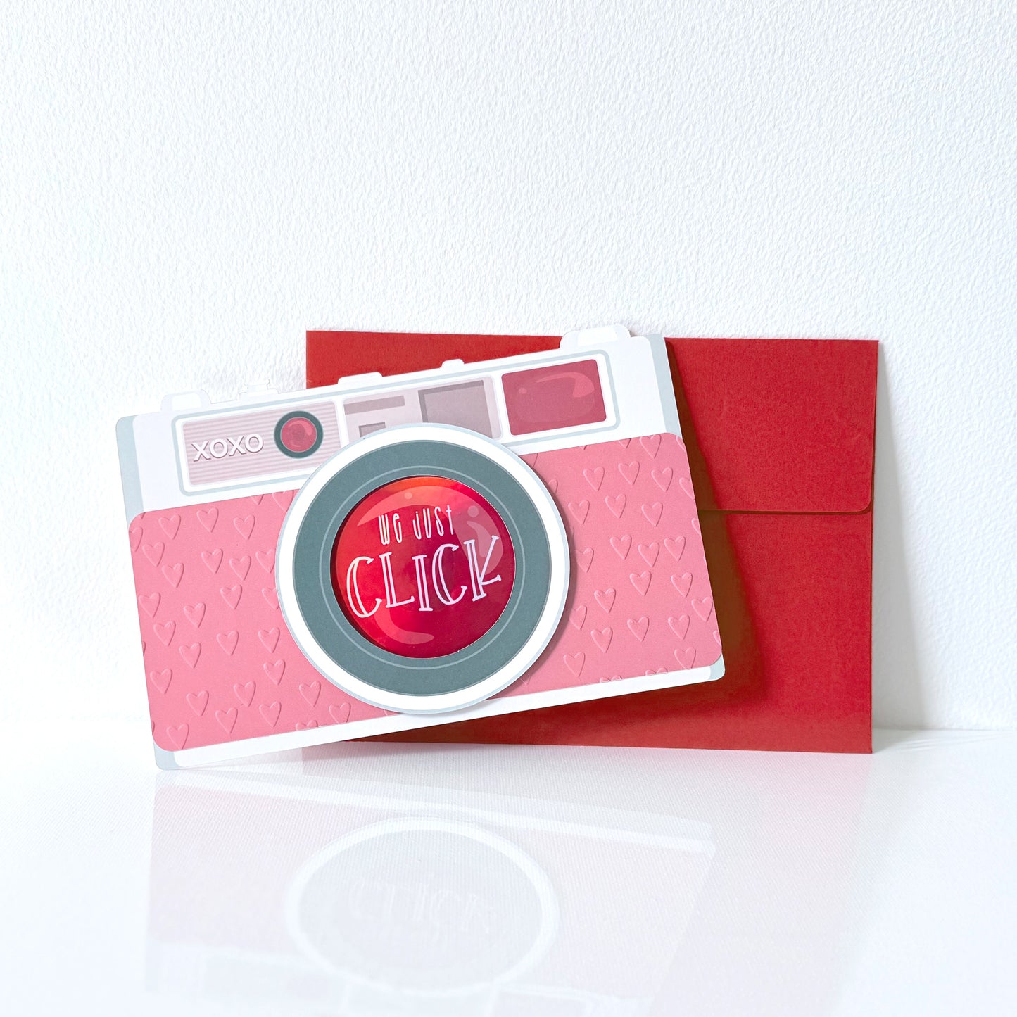 Valentine Camera Greeting Card