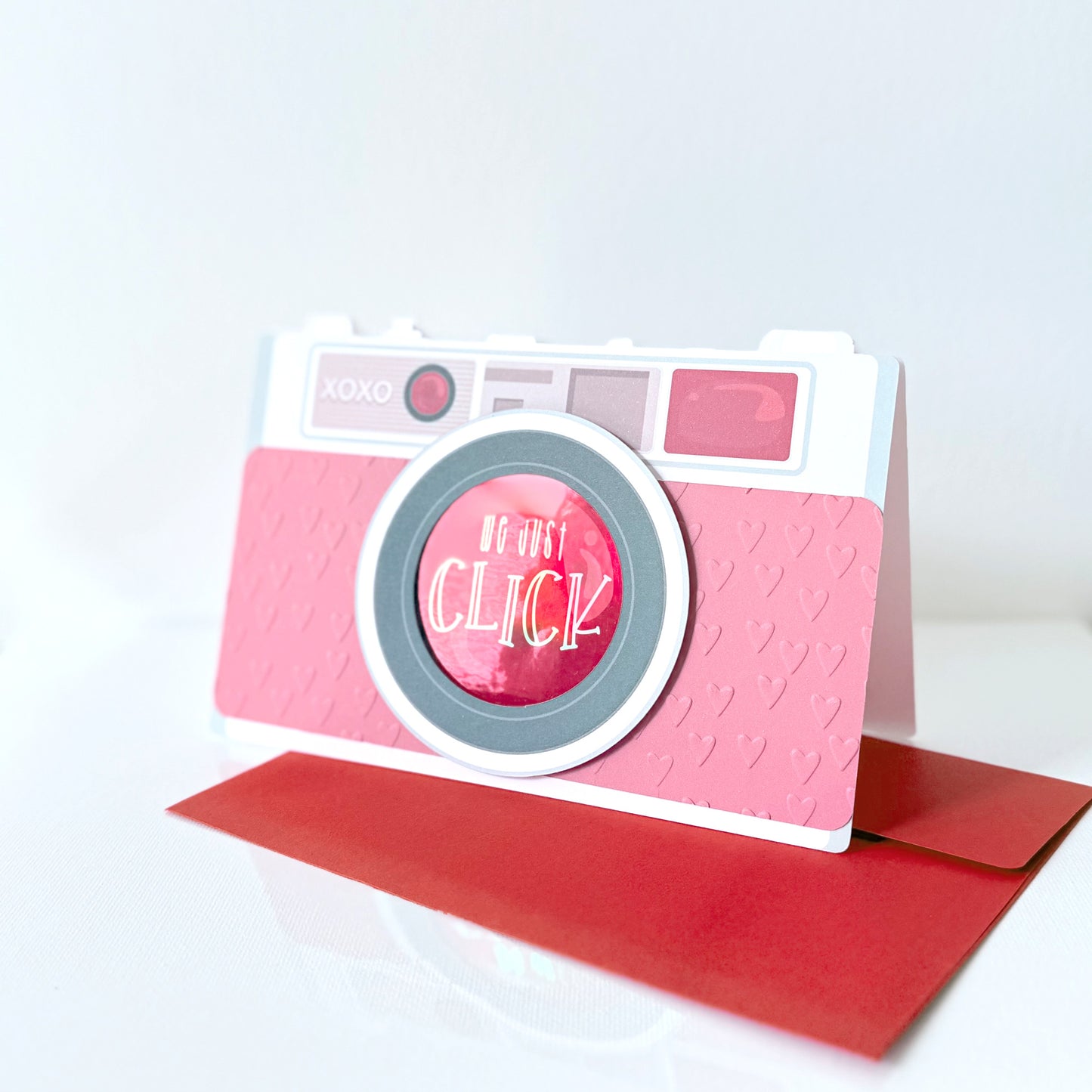 Valentine Camera Greeting Card