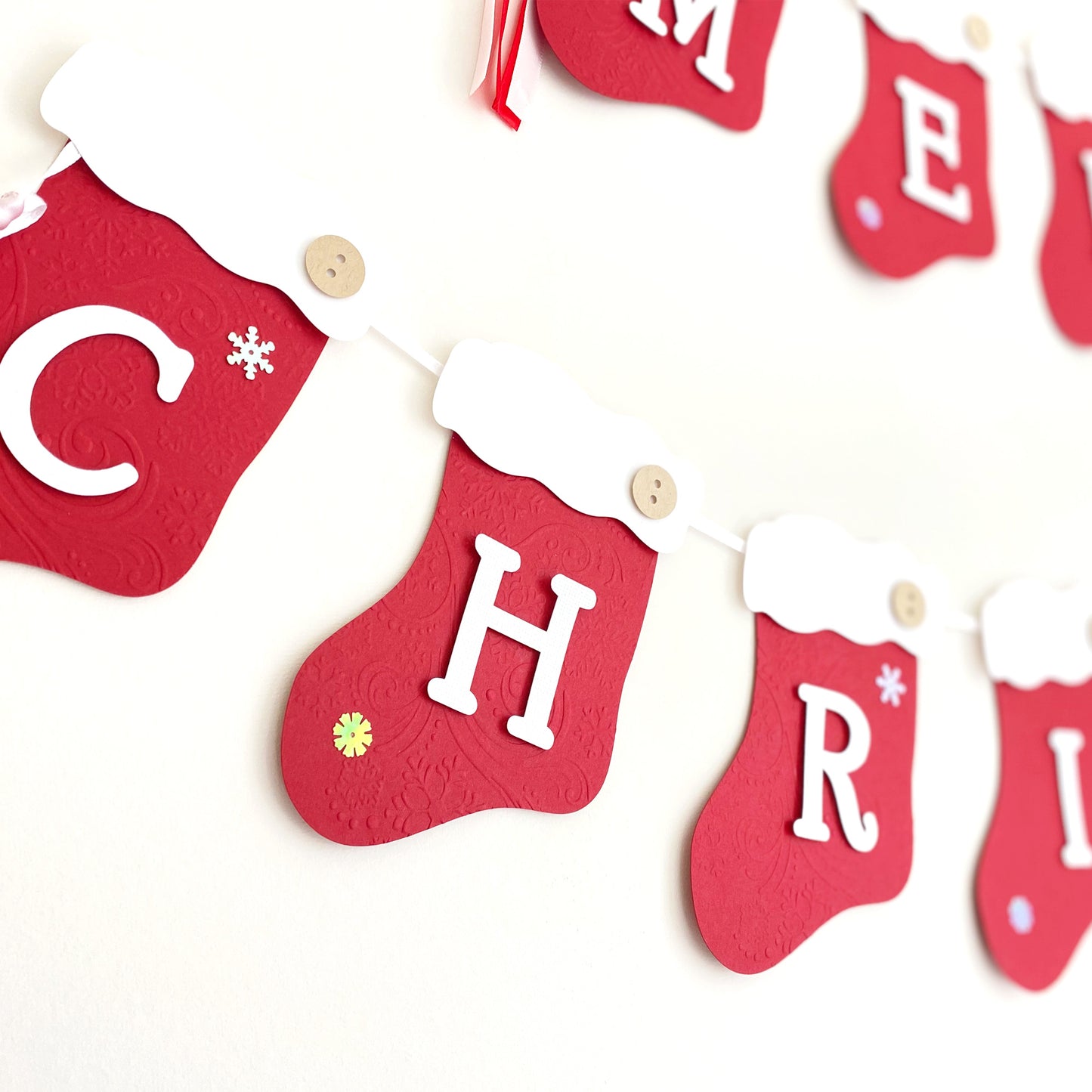 Christmas Stocking Holiday Party Banner