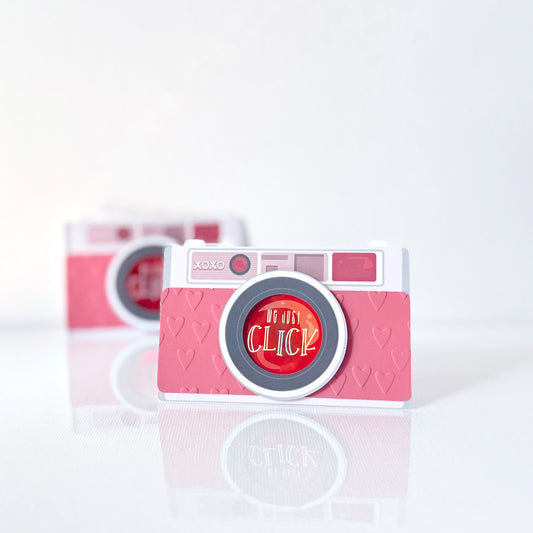 Mini Camera Valentine Card Set