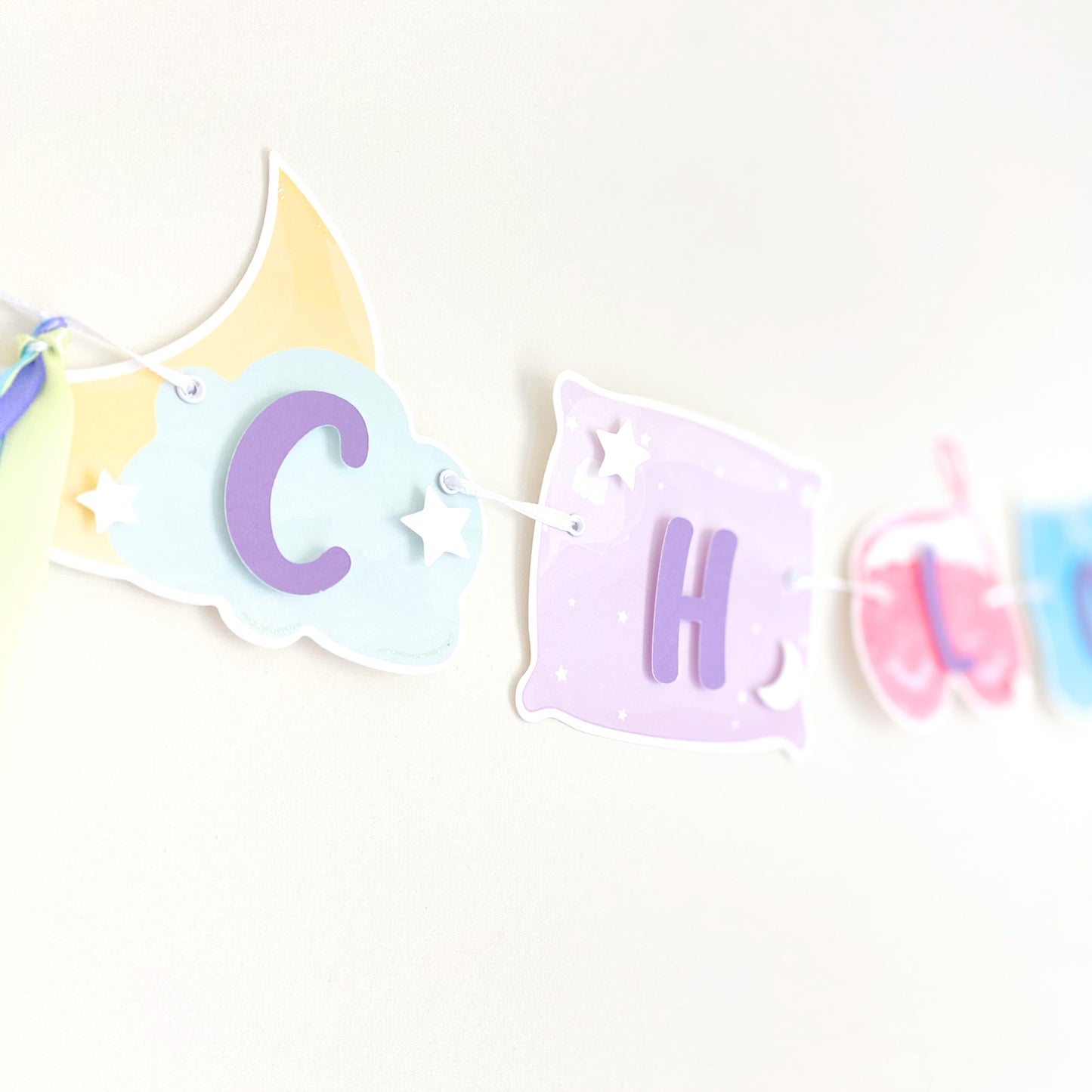 Pajama Party Birthday Banner