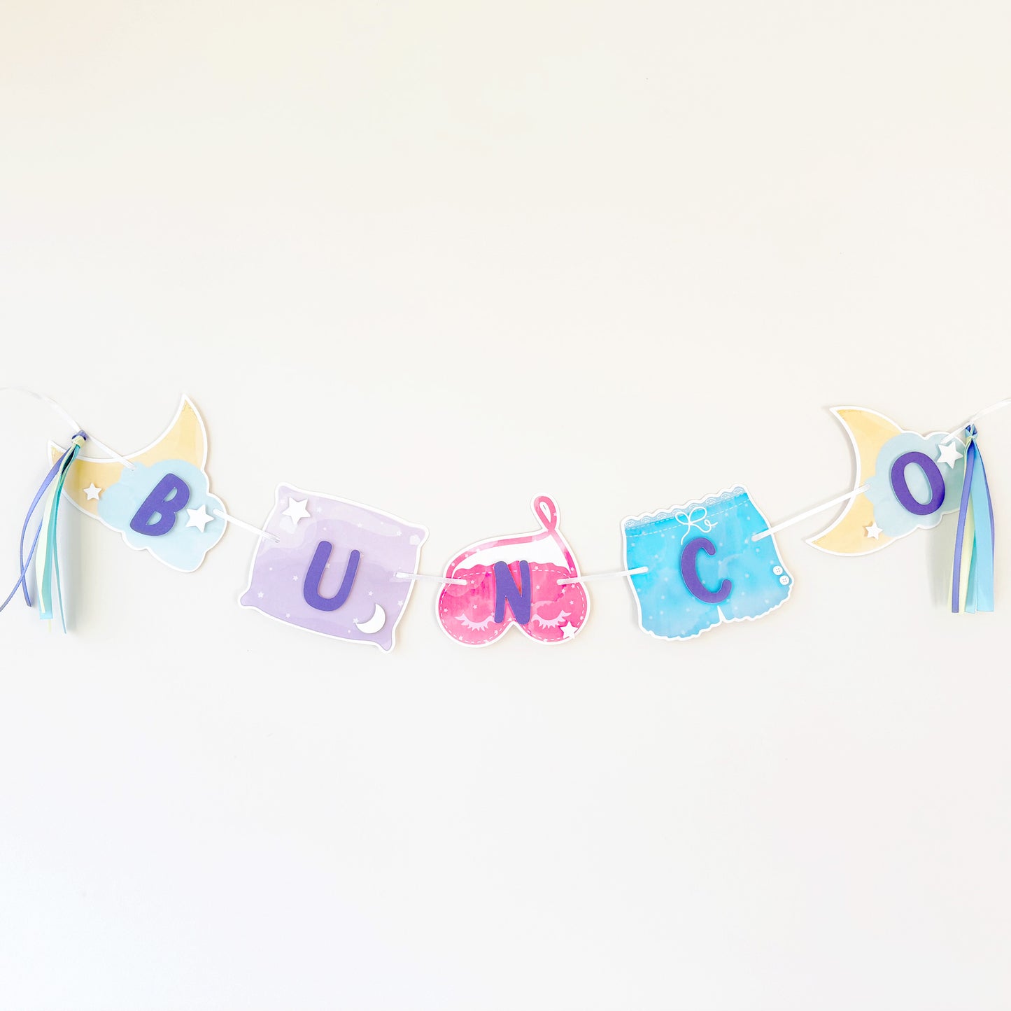 Pajama Party Birthday Banner