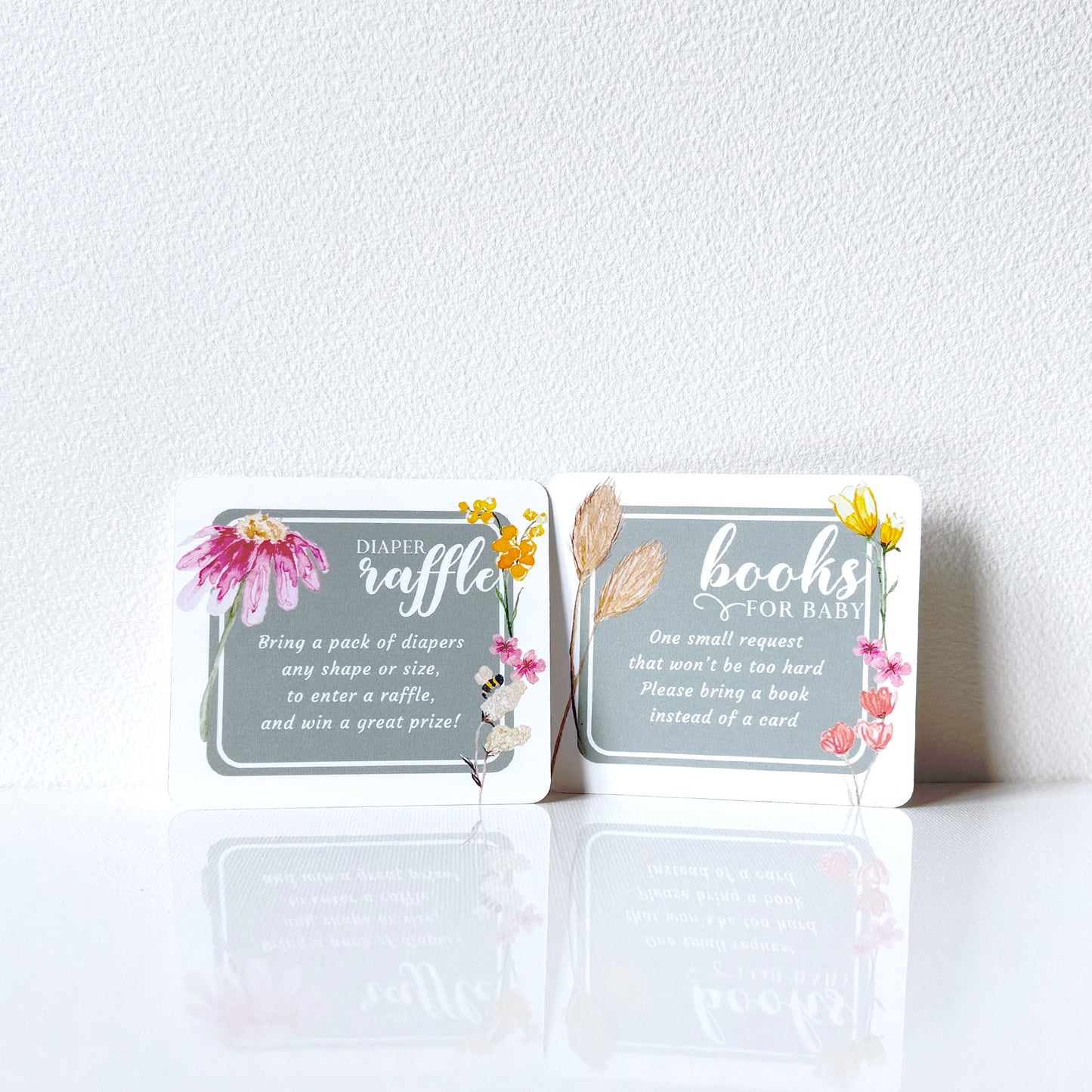 Baby in Bloom Baby Shower Invitations