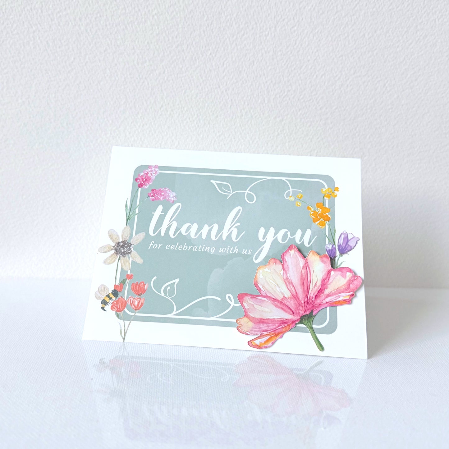 Floral Bloom Thank You Cards
