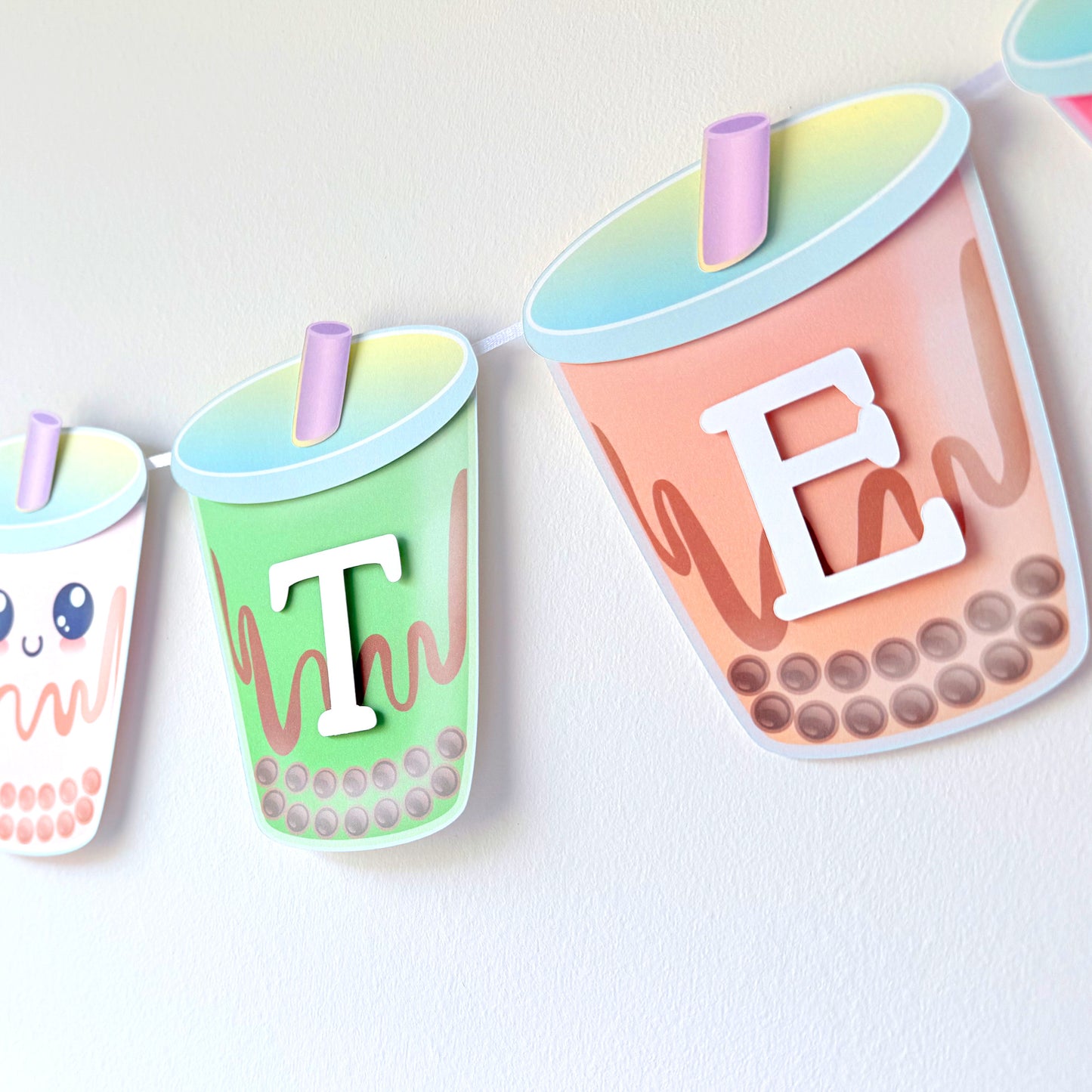 Boba Bubble Milk Tea Banner