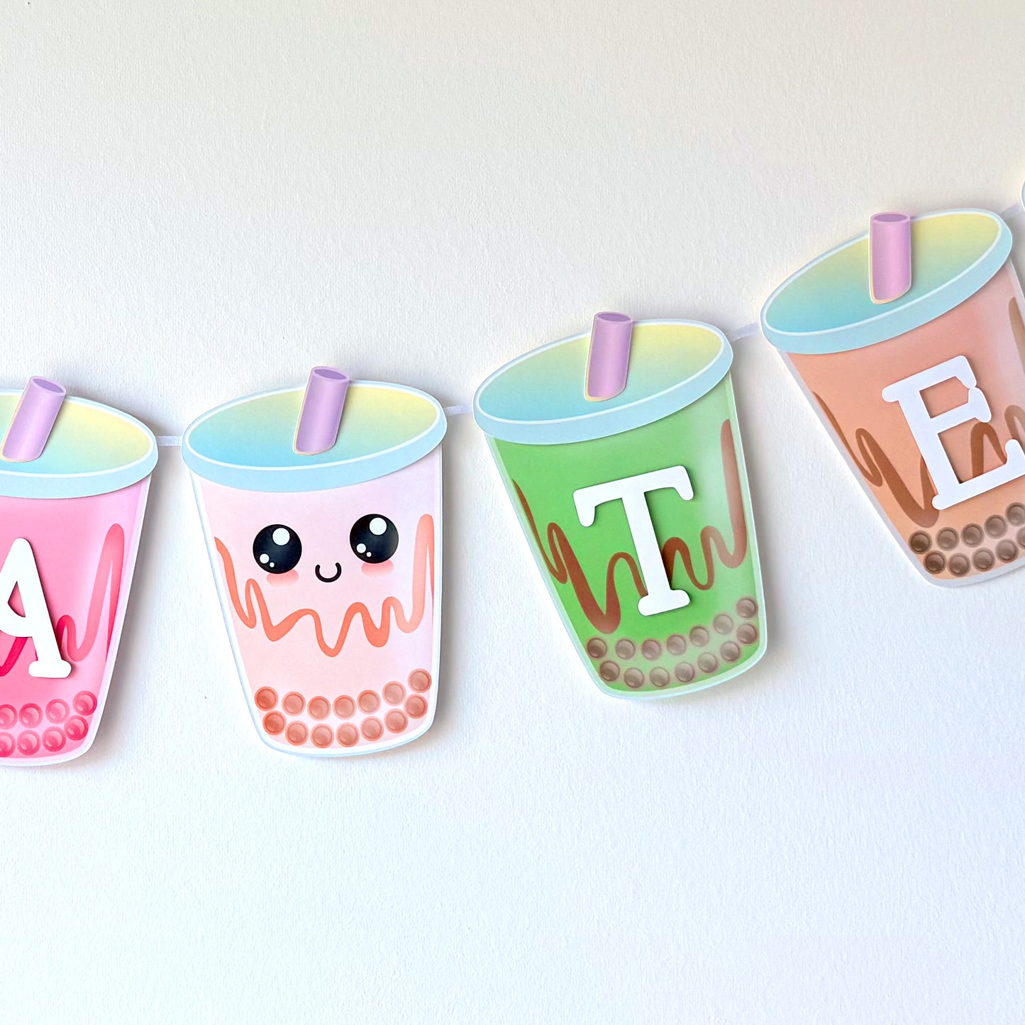 Boba Bubble Milk Tea Banner
