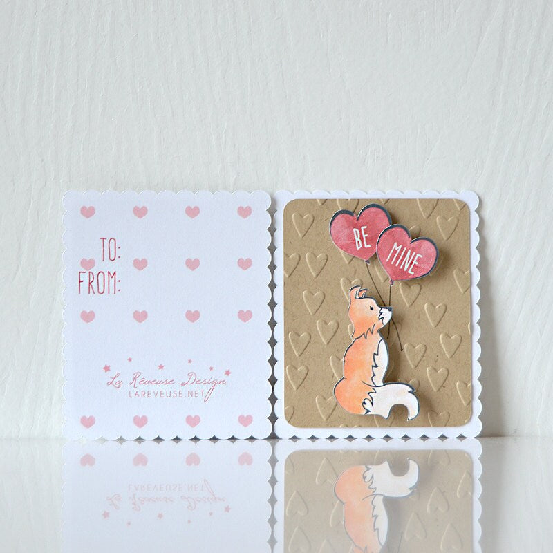 Fox Be Mine Valentine Card Set