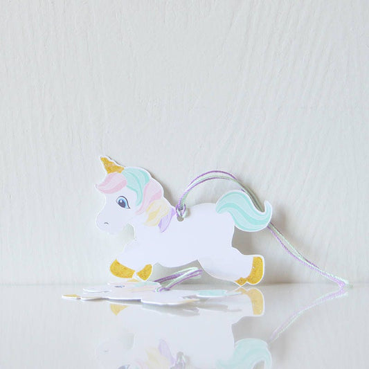 Rainbow Unicorn Tags