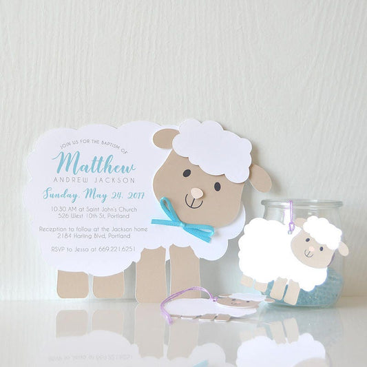 Little Lamb Invitations