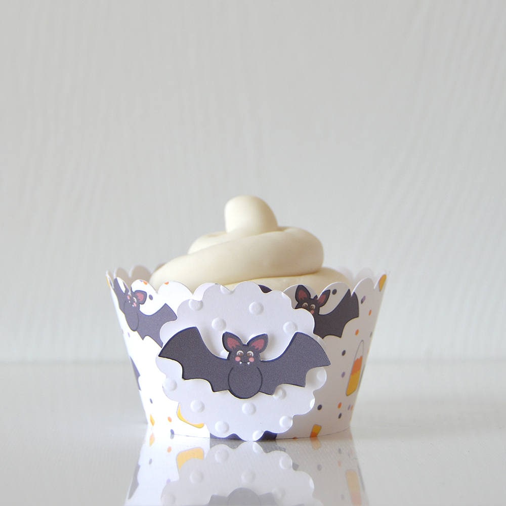 Candy Bats Cupcake Wrappers