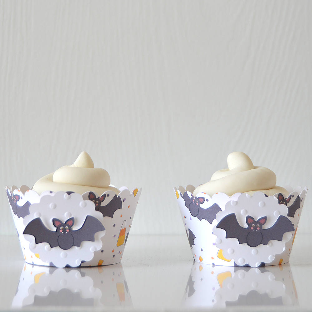 Candy Bats Cupcake Wrappers