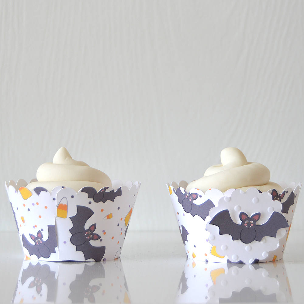 Candy Bats Cupcake Wrappers