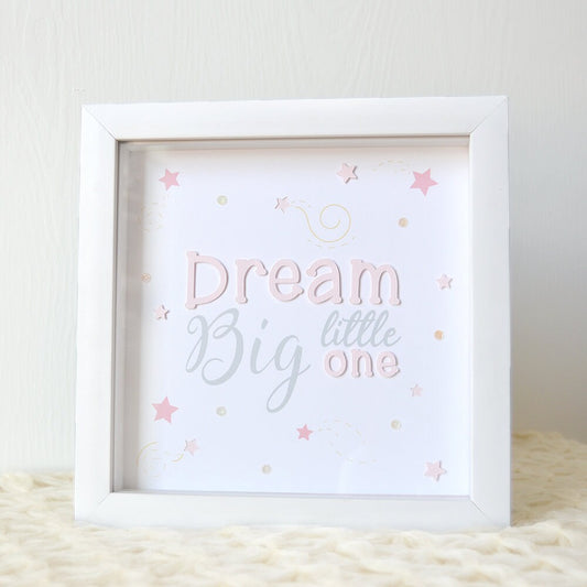 Dream Big Little One Wall Art