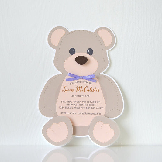 Teddy Bear Invitation