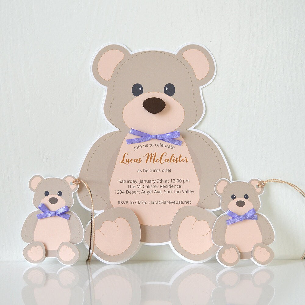 Teddy Bear Invitation