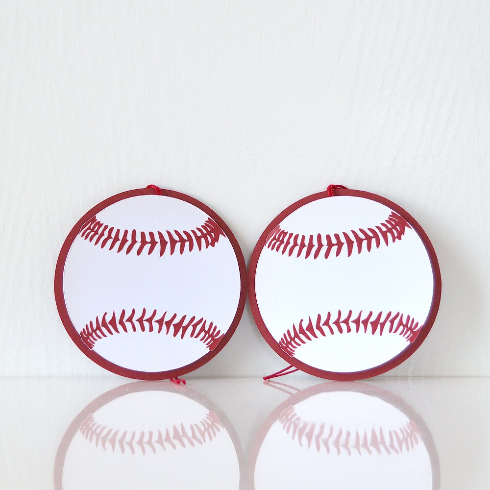 Baseball Gift Tags