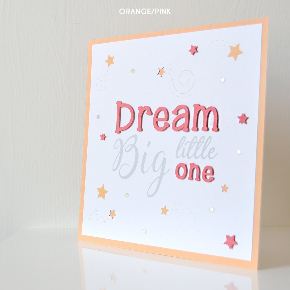 Dream Big Little One Wall Art