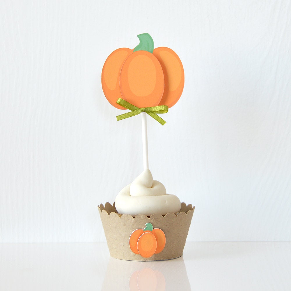 Pumpkin Wrappers & Toppers