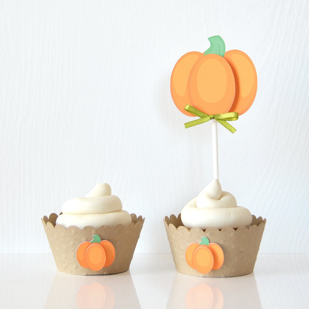 Pumpkin Wrappers & Toppers