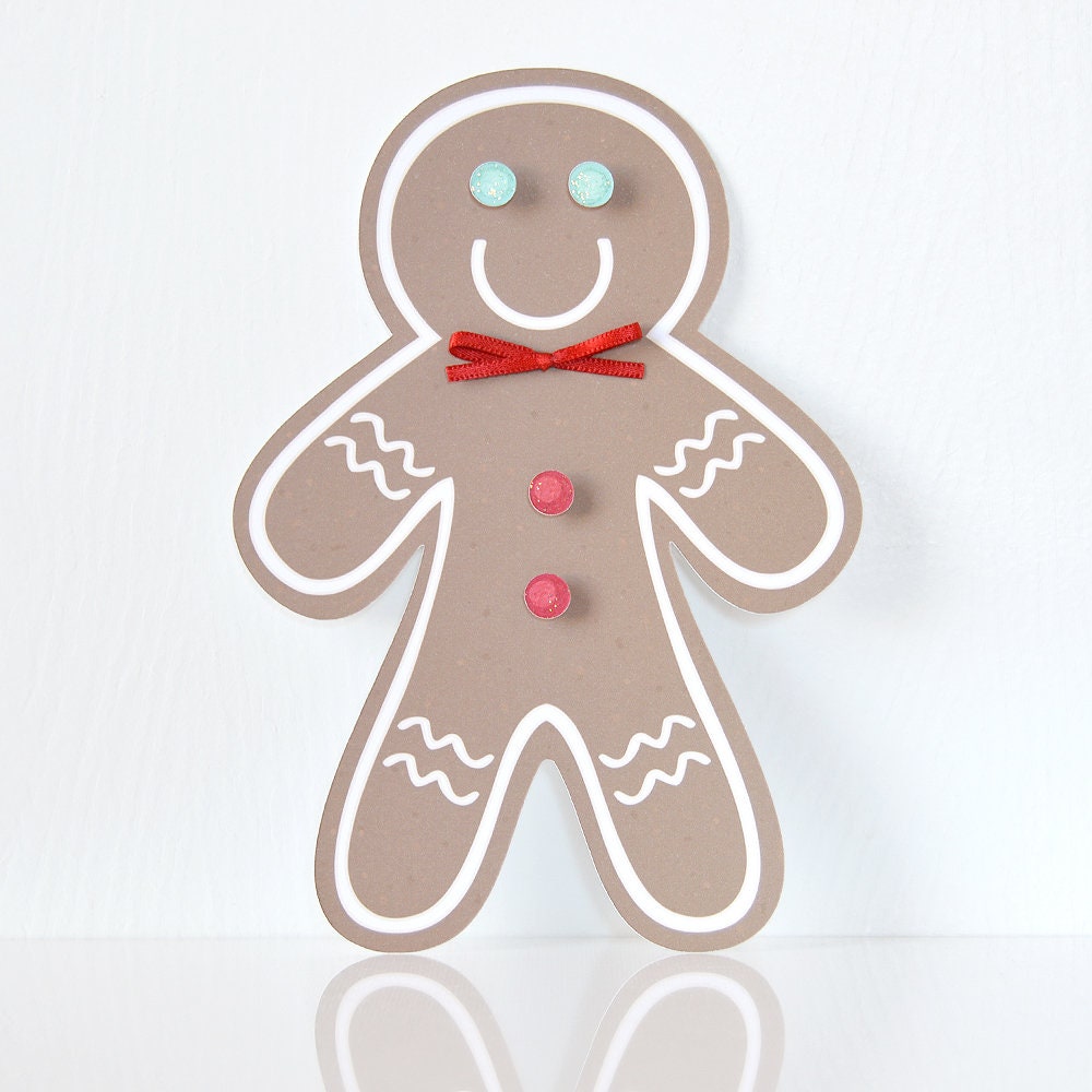 Gingerbread Man Invitation