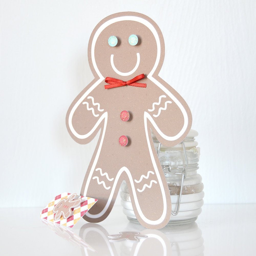 Gingerbread Man Invitation