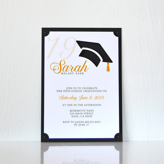 Graduation Cap Invitation